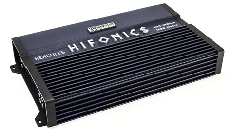Its power is rated 1500W. . Amp hifonics